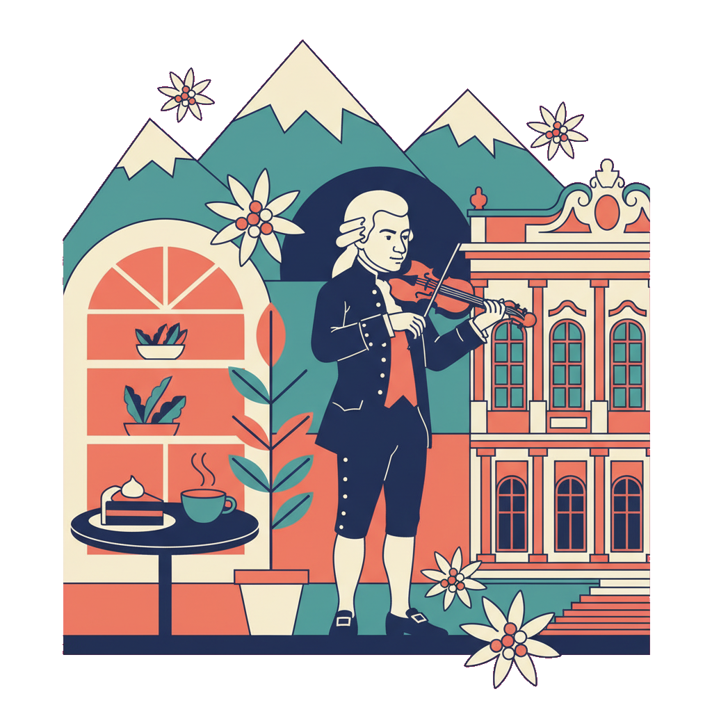 Austria illustration