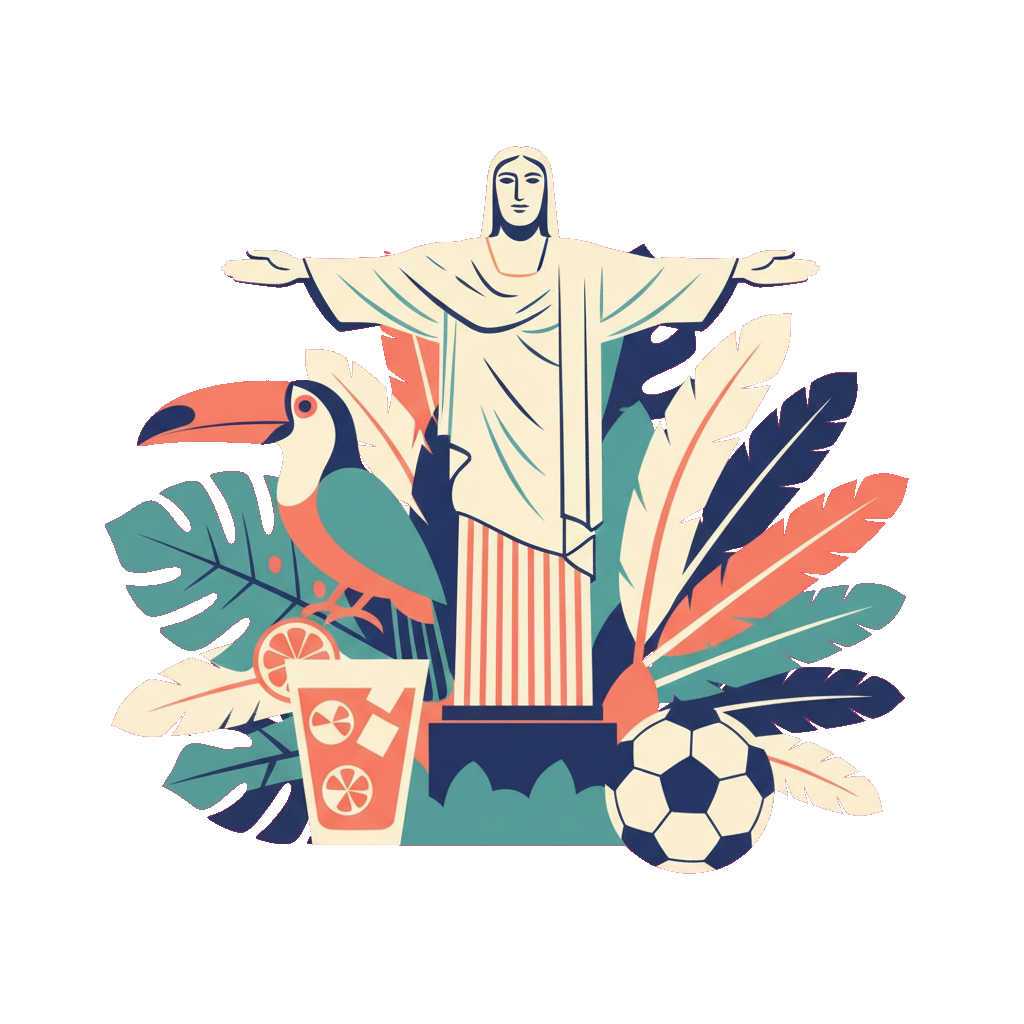 Brazil illustration