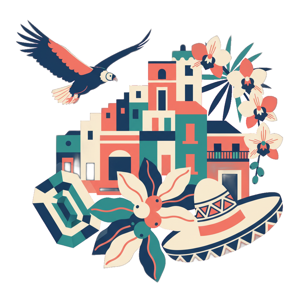 Colombia illustration