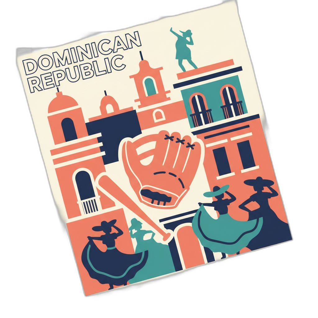Dominican Republic illustration