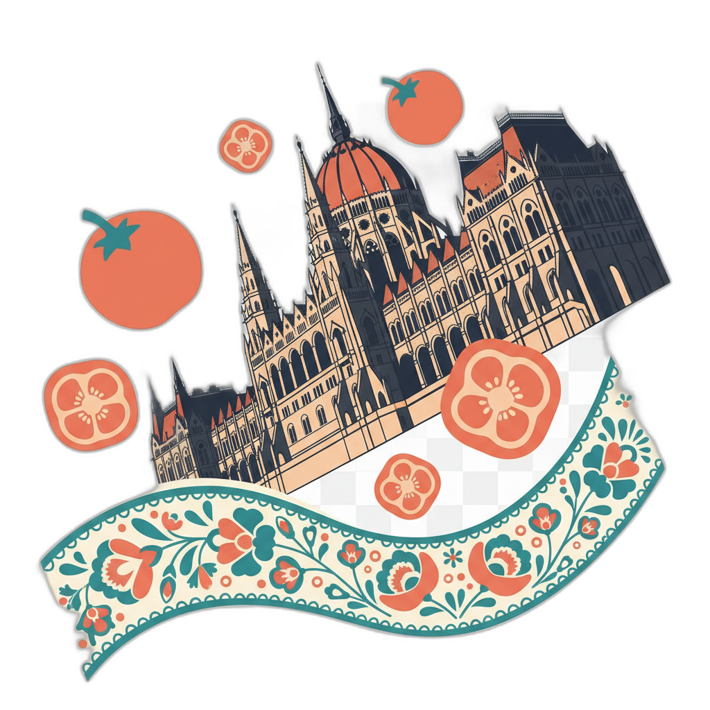 Hungary illustration