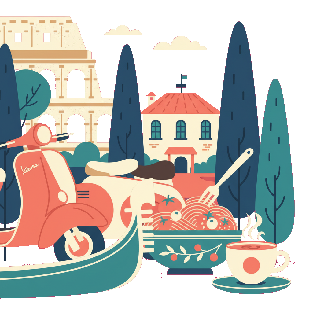 Italy illustration