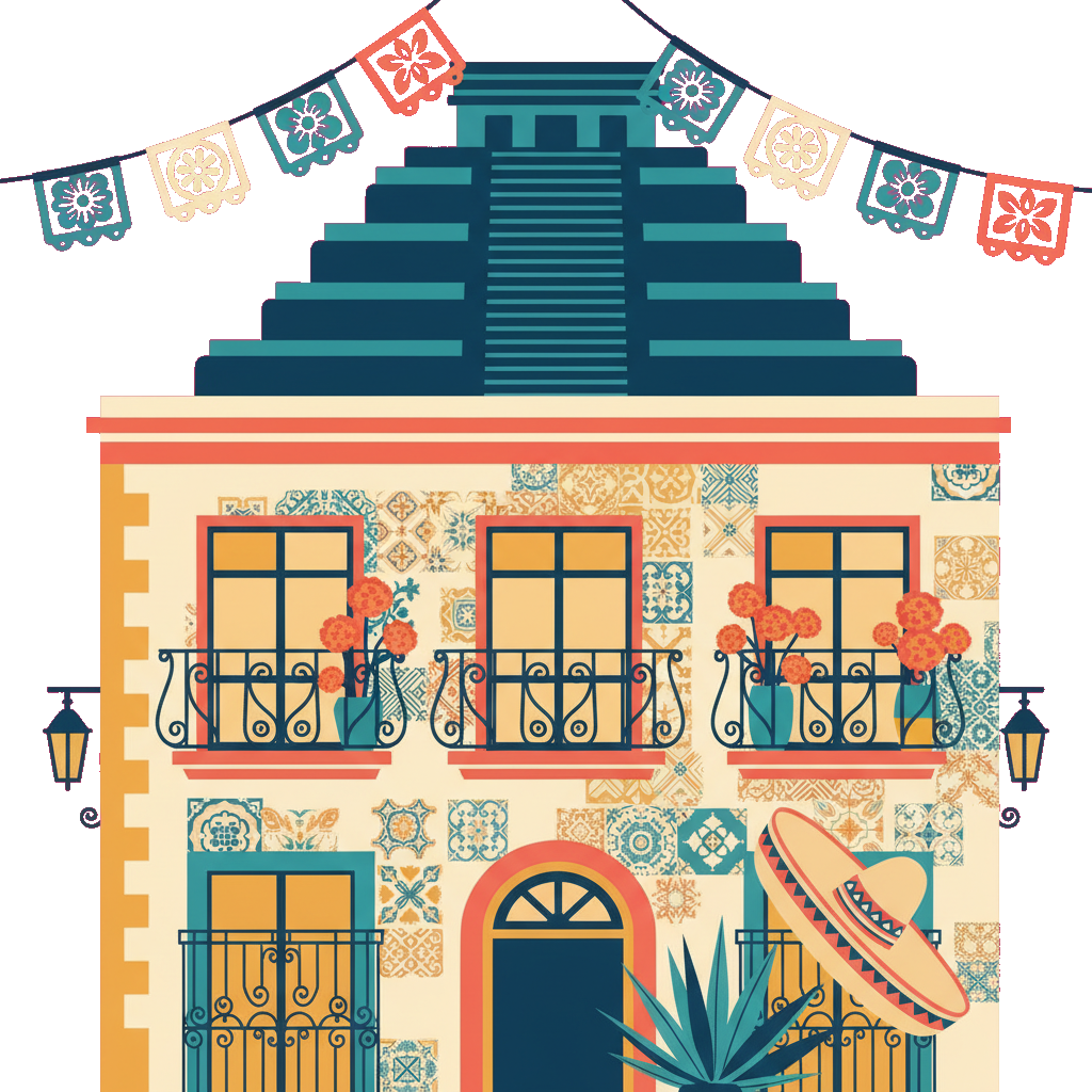 Mexico illustration
