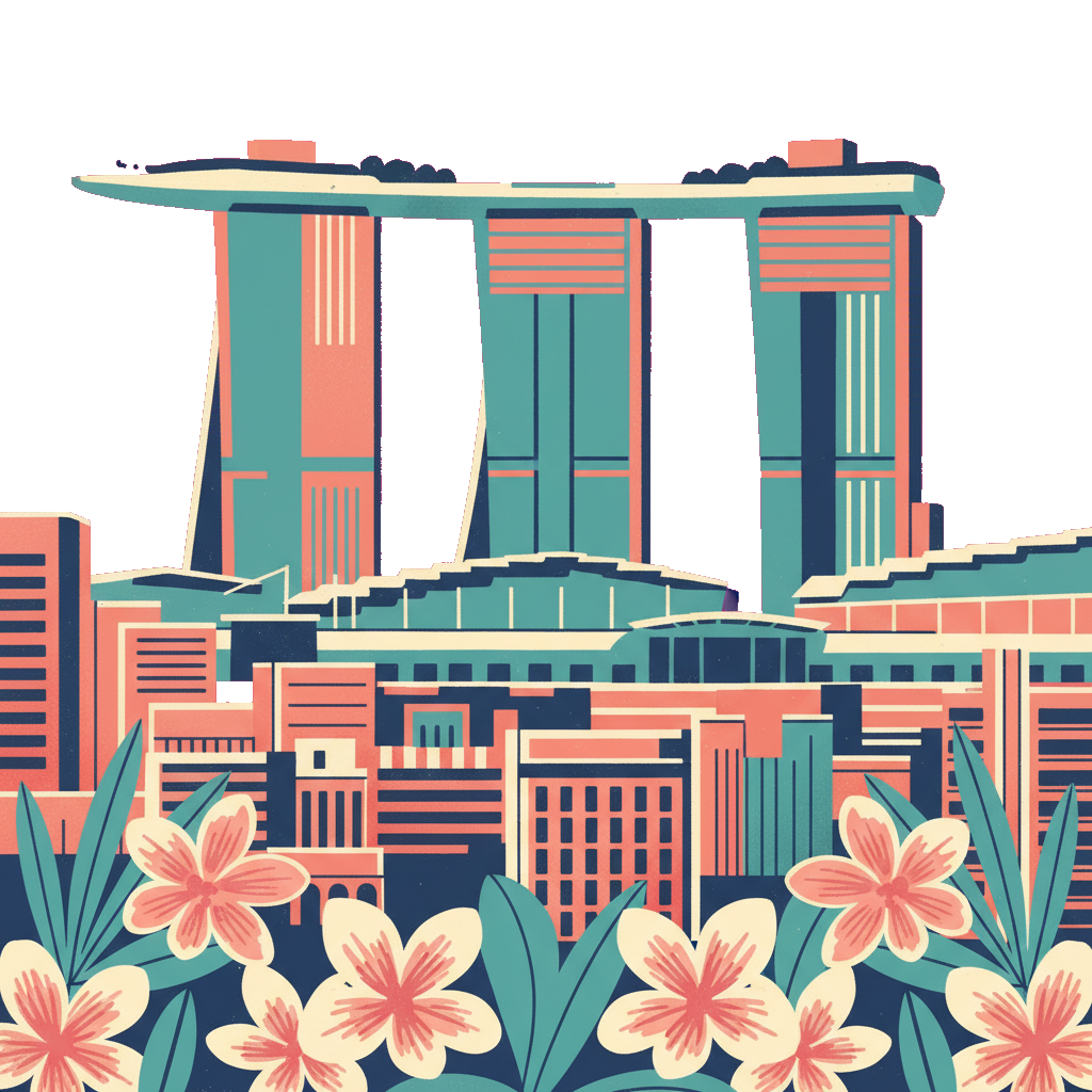 Singapore illustration