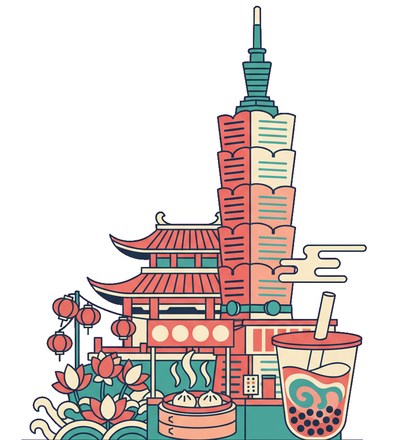 Taiwan illustration