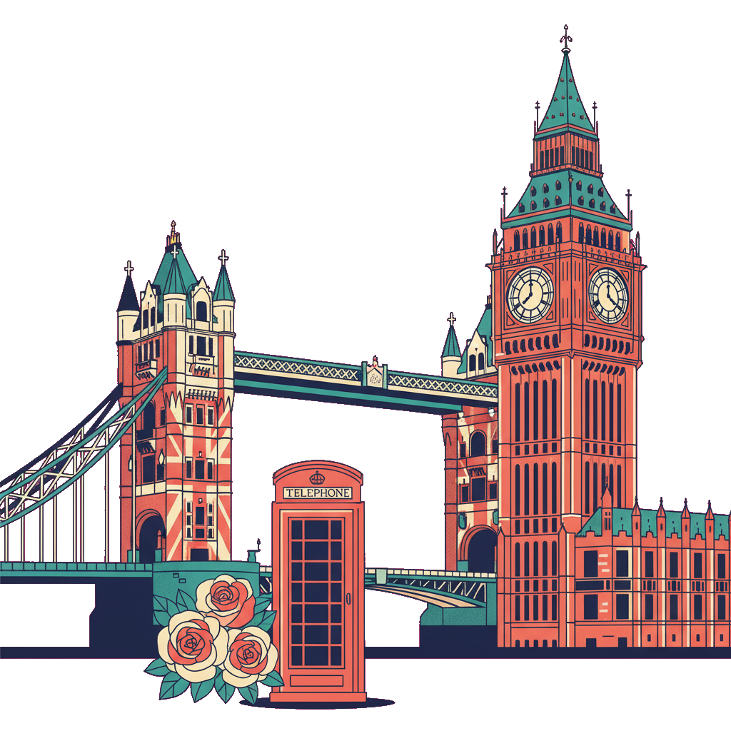 United Kingdom illustration