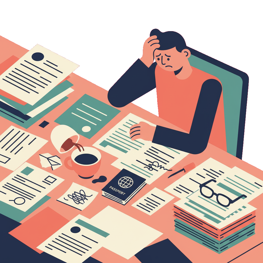 Overwhelmed by bureaucracy paperwork